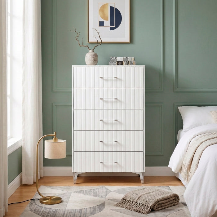 Ripple White Chest