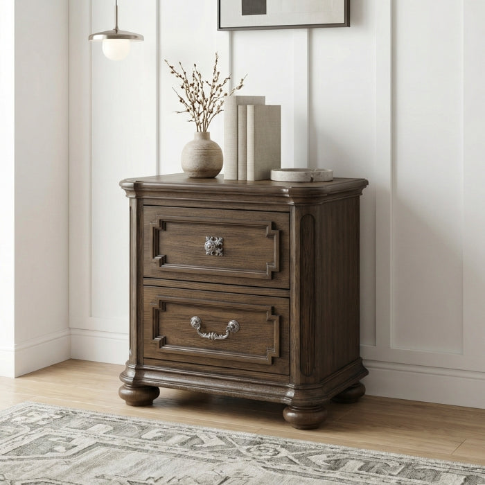 Buckingham Brown Nightstand