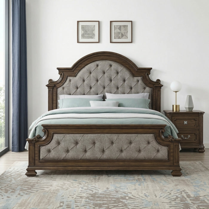 Buckingham Gray California King Bed