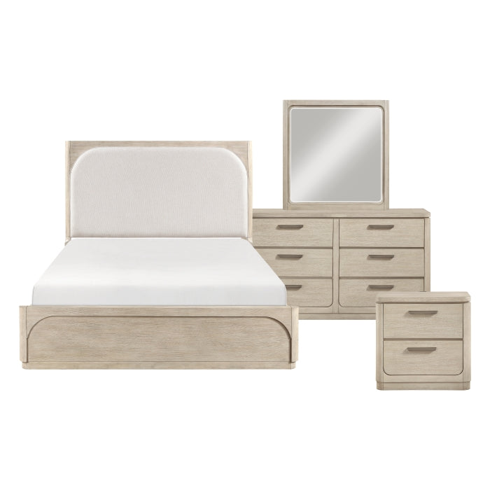 Alita Beige 4pc Bedroom Set