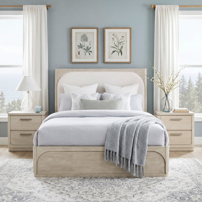 Alita Beige Queen Bed