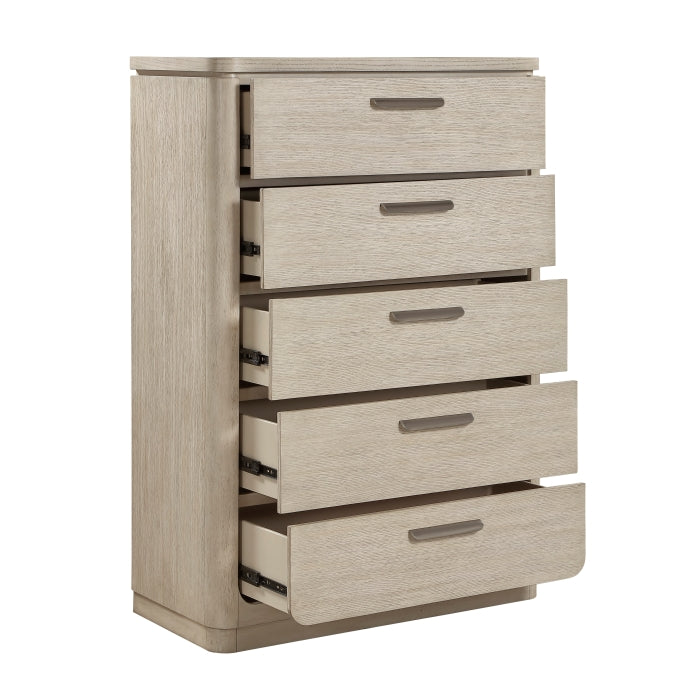 Alita Beige 5pc Bedroom Set