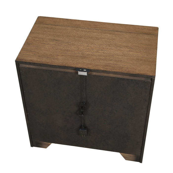 Oakridge Brown Nightstand