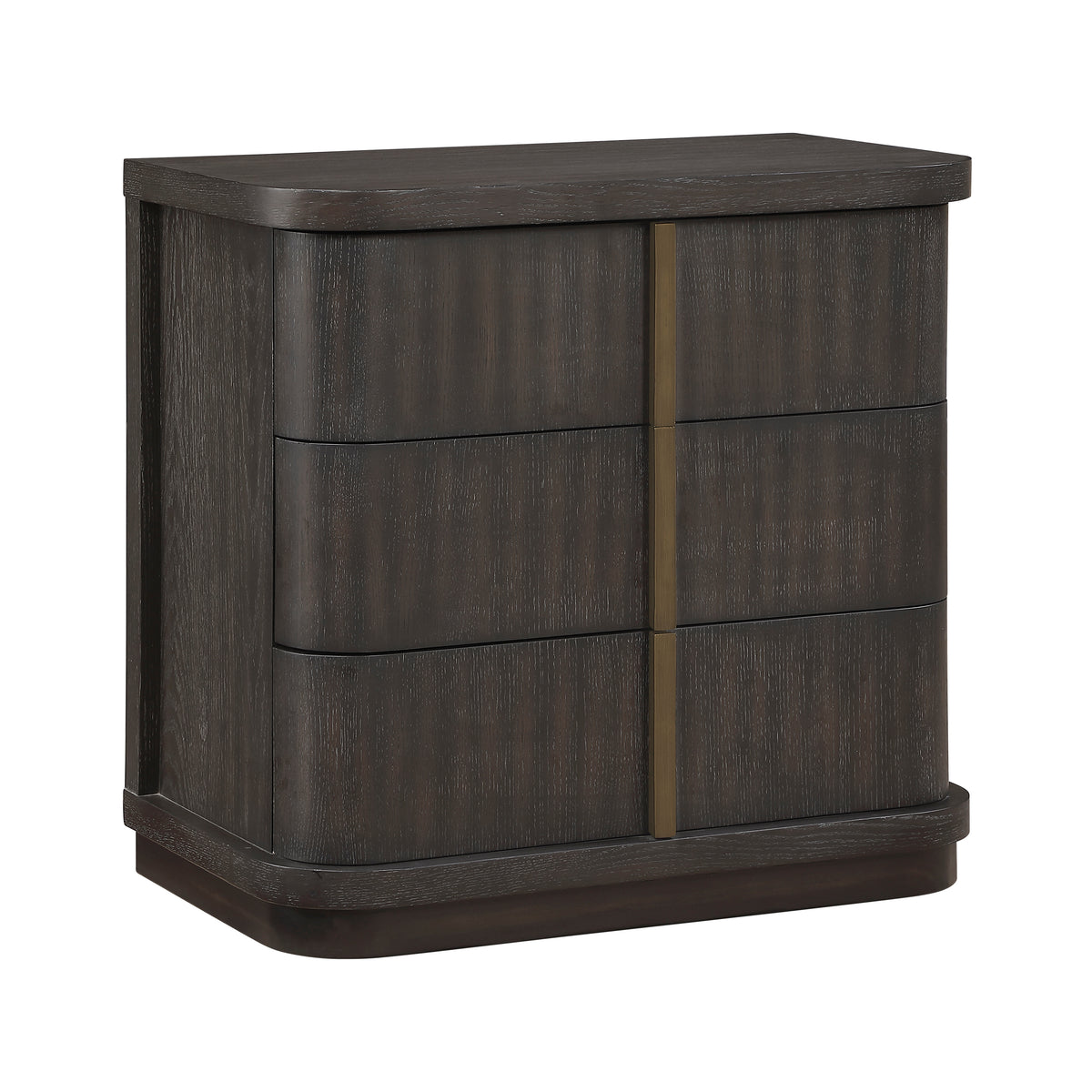 Veluto Charcoal Nightstand