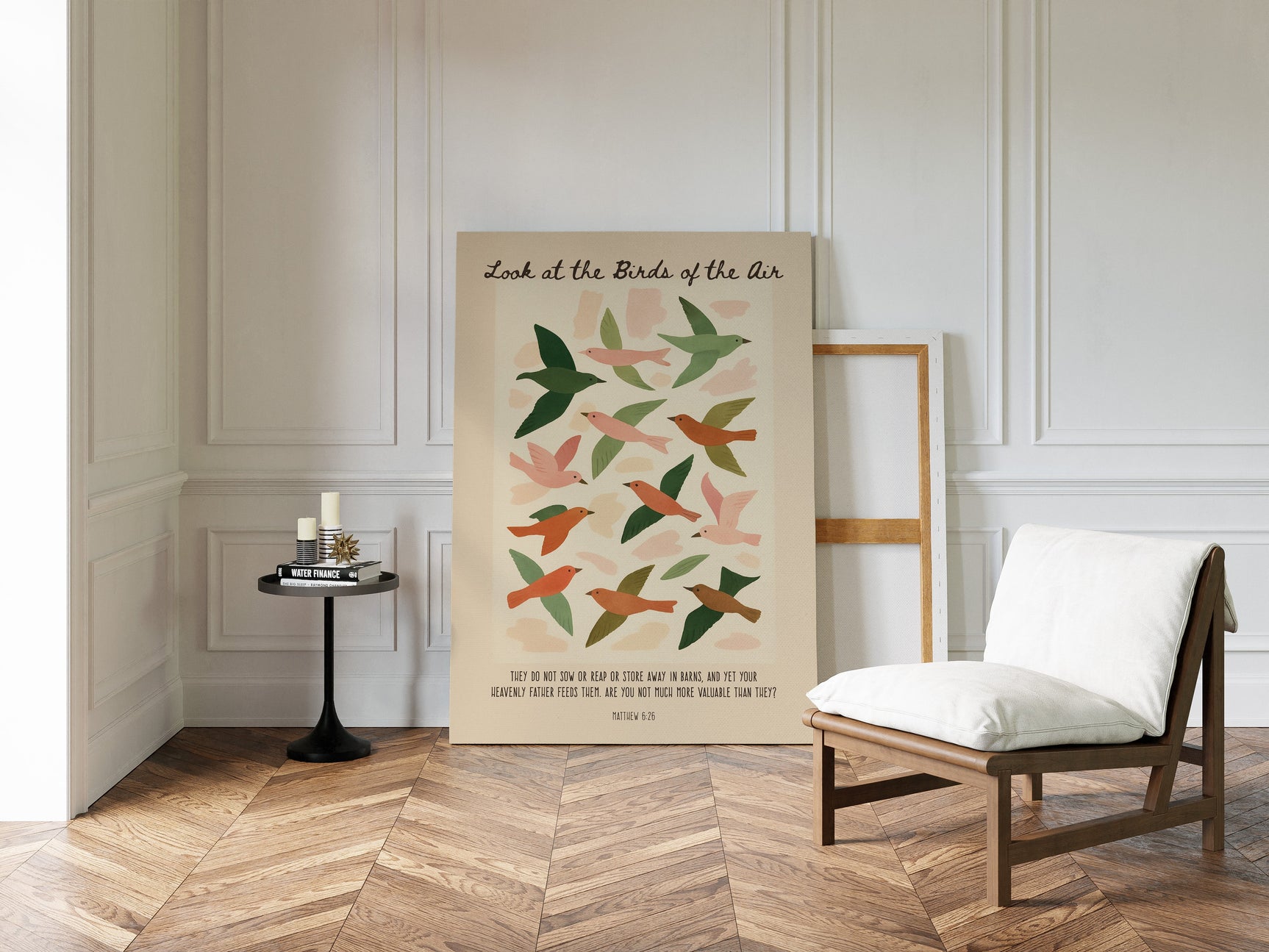 Look at the Birds of the Air Print