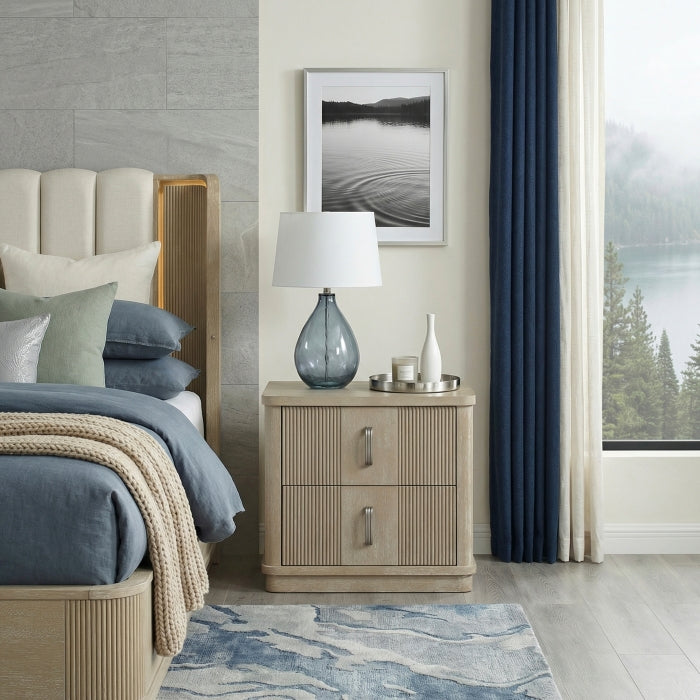 Ribbon Beige Nightstand