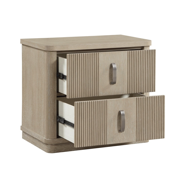 Ribbon Beige Nightstand