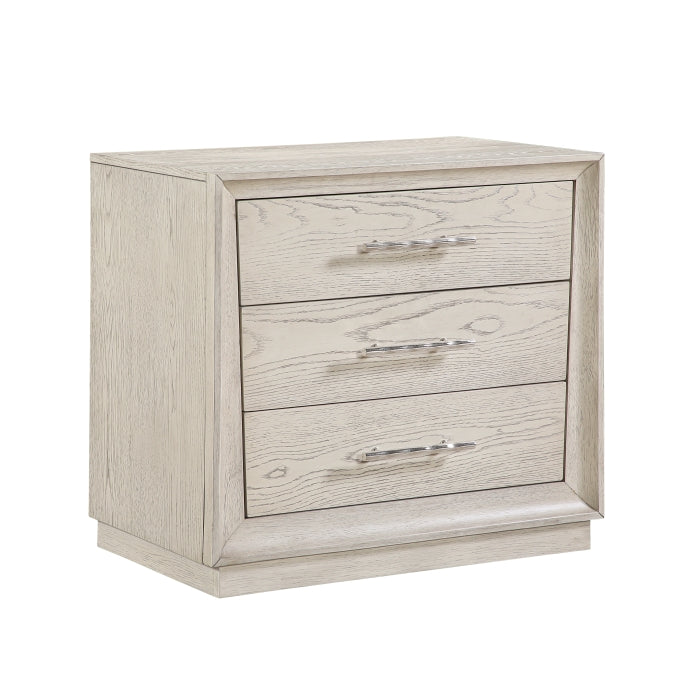 Solas Beige Nightstand