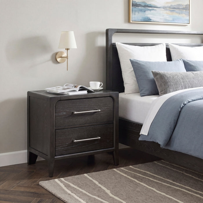 Elowen Black Nightstand