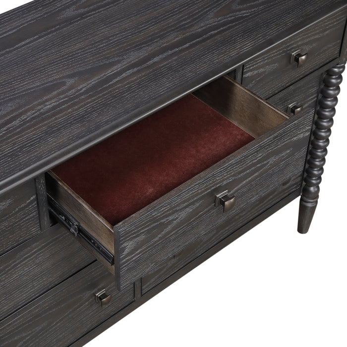 Olson Blue 5pc Bedroom Set