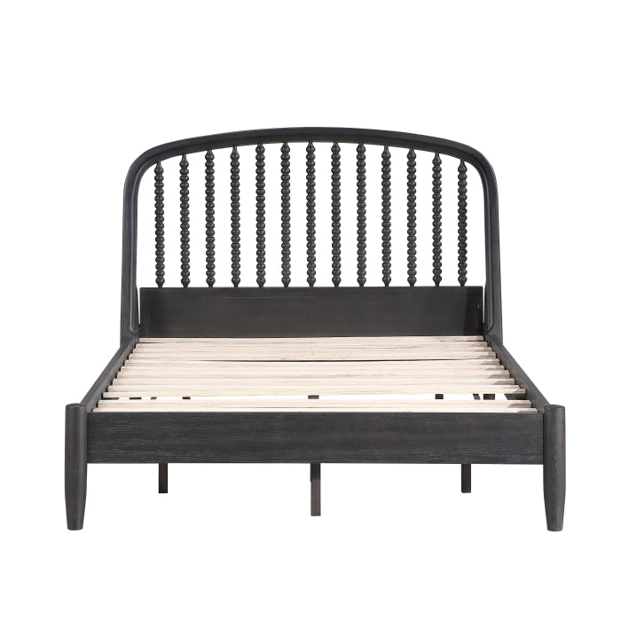 Olson Blue Full Platform Bed