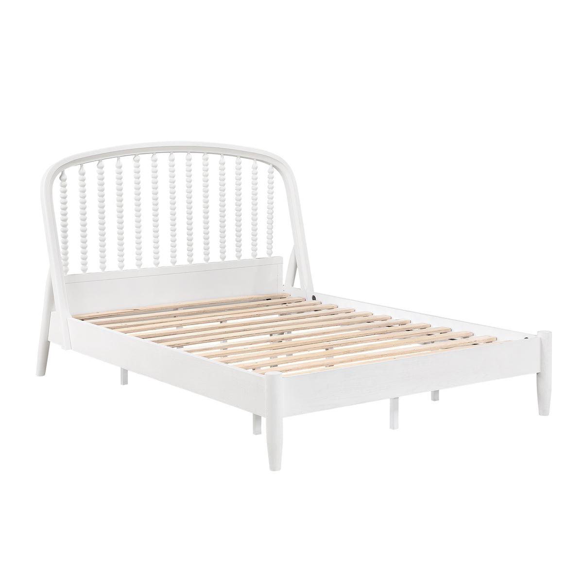 Olson Beige Full Platform Bed