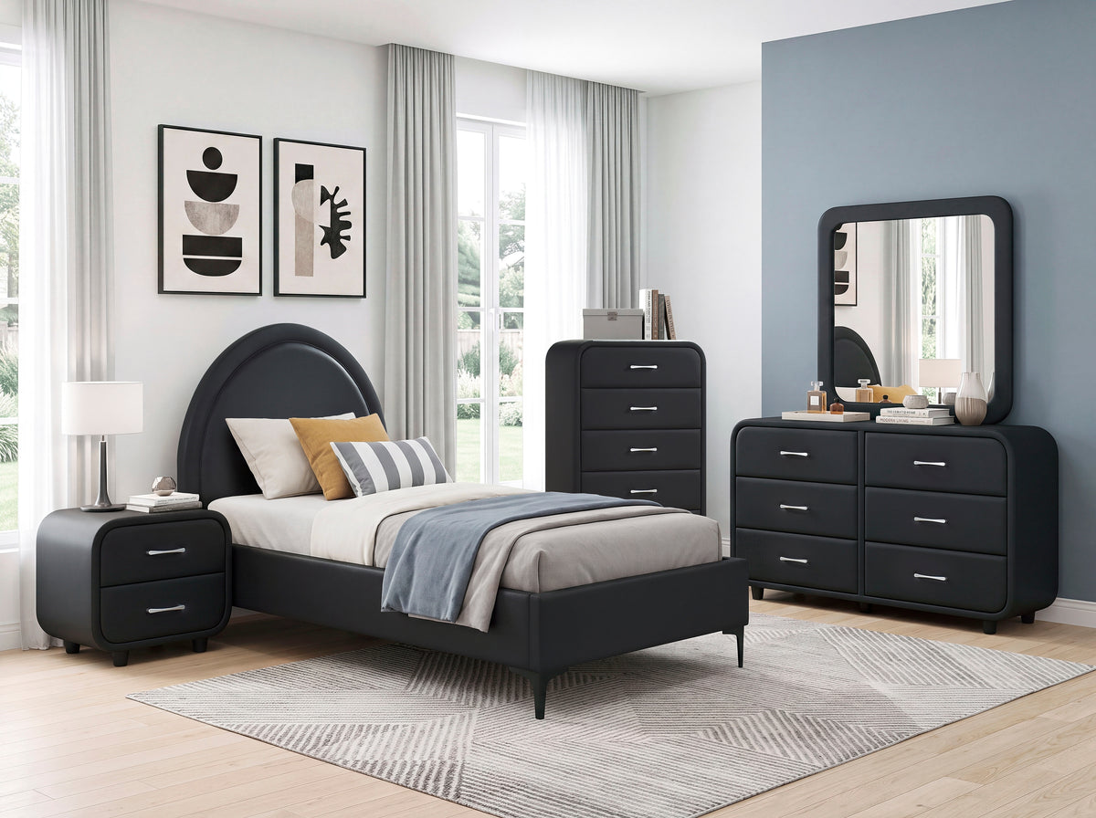 Cuero Charcoal Dresser