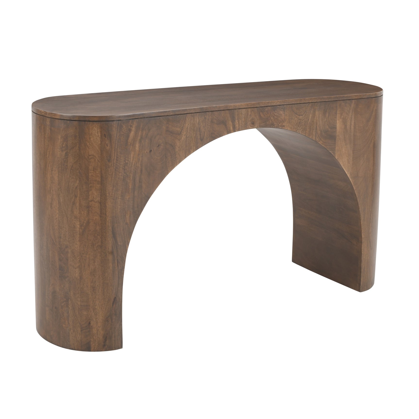 Luna Umber Brown Sofa Table