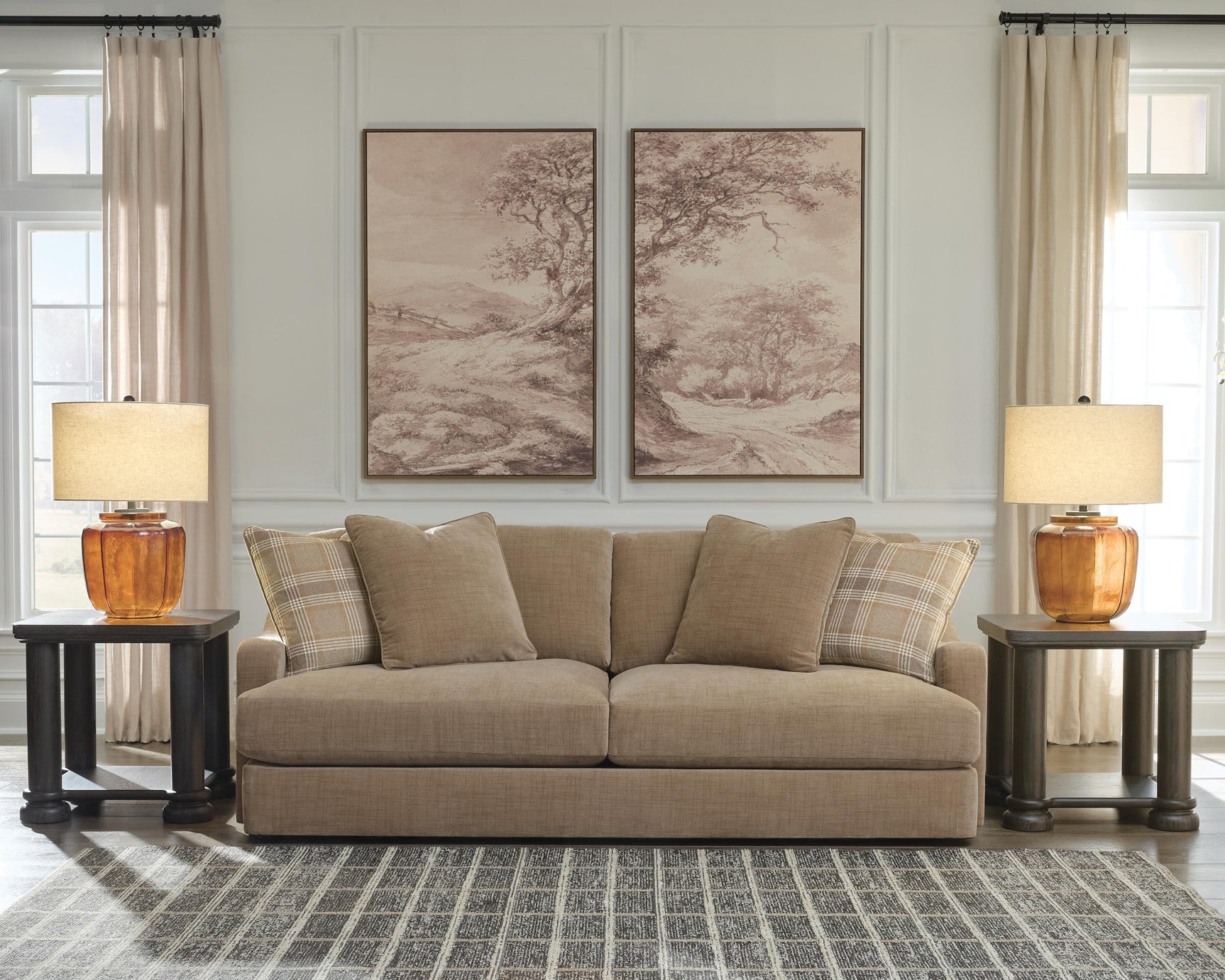 ChloeeAnne Honey Sofa (Online Special Price)
