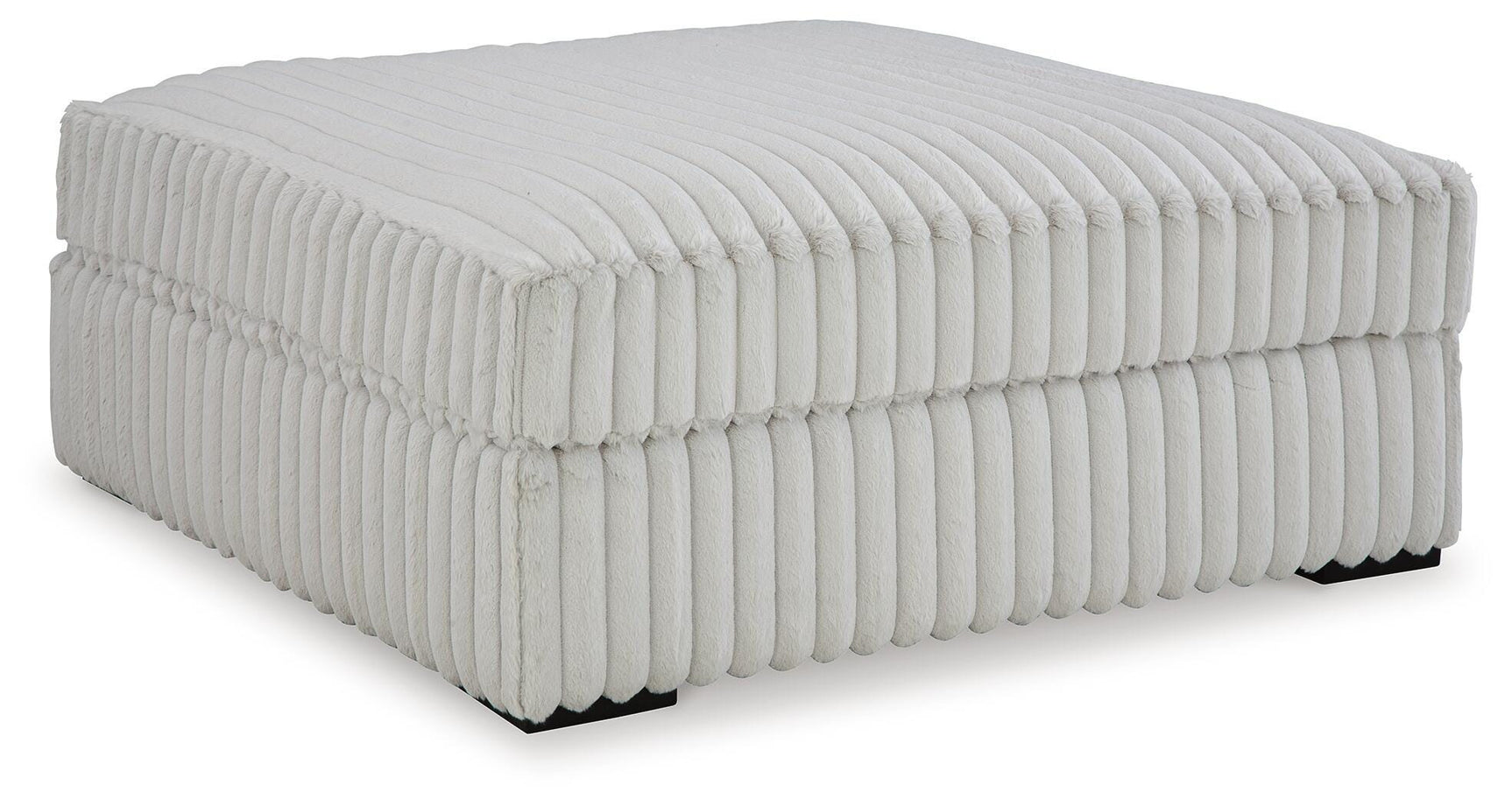 Stupendous Alloy 4-Piece Sectional, Oversized Chaise and Ottoman (Online Special Price)