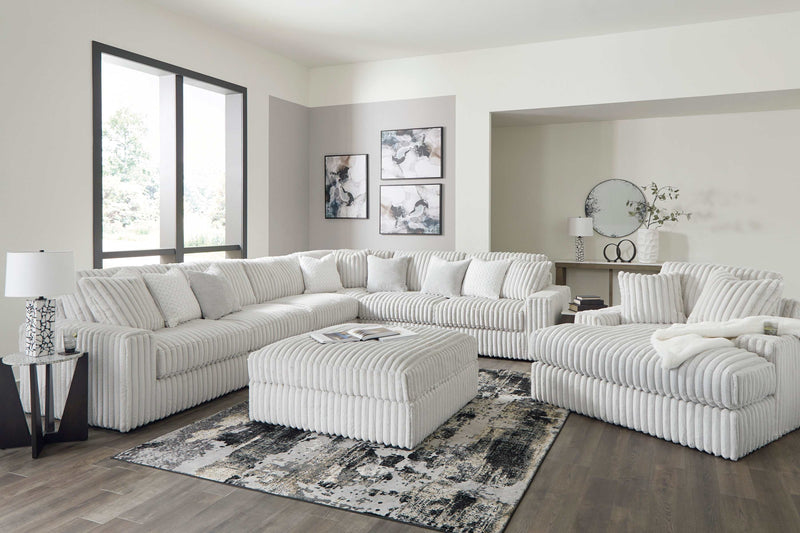 (Online Special Price) Stupendous Alloy Corduroy Symmetrical Sectional Living Room Set / 4pc - Ornate Home