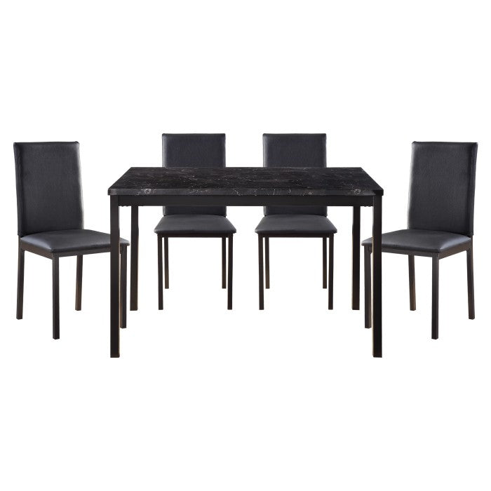 Tempe Gray 5pc Dining Set