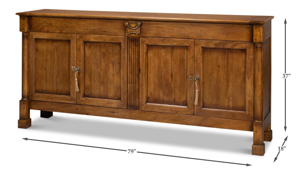 Caracole Brown Credenza