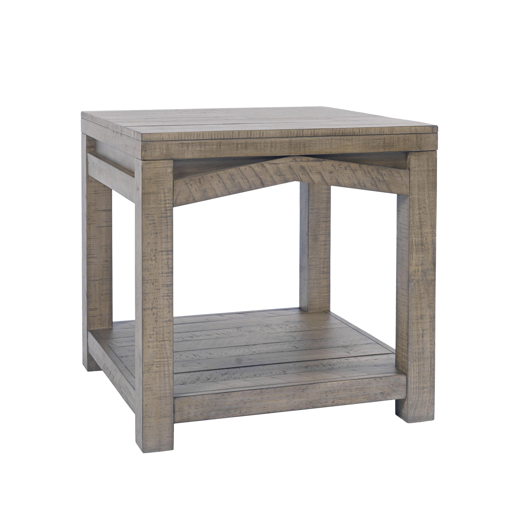 Westvale Brown Square End Table