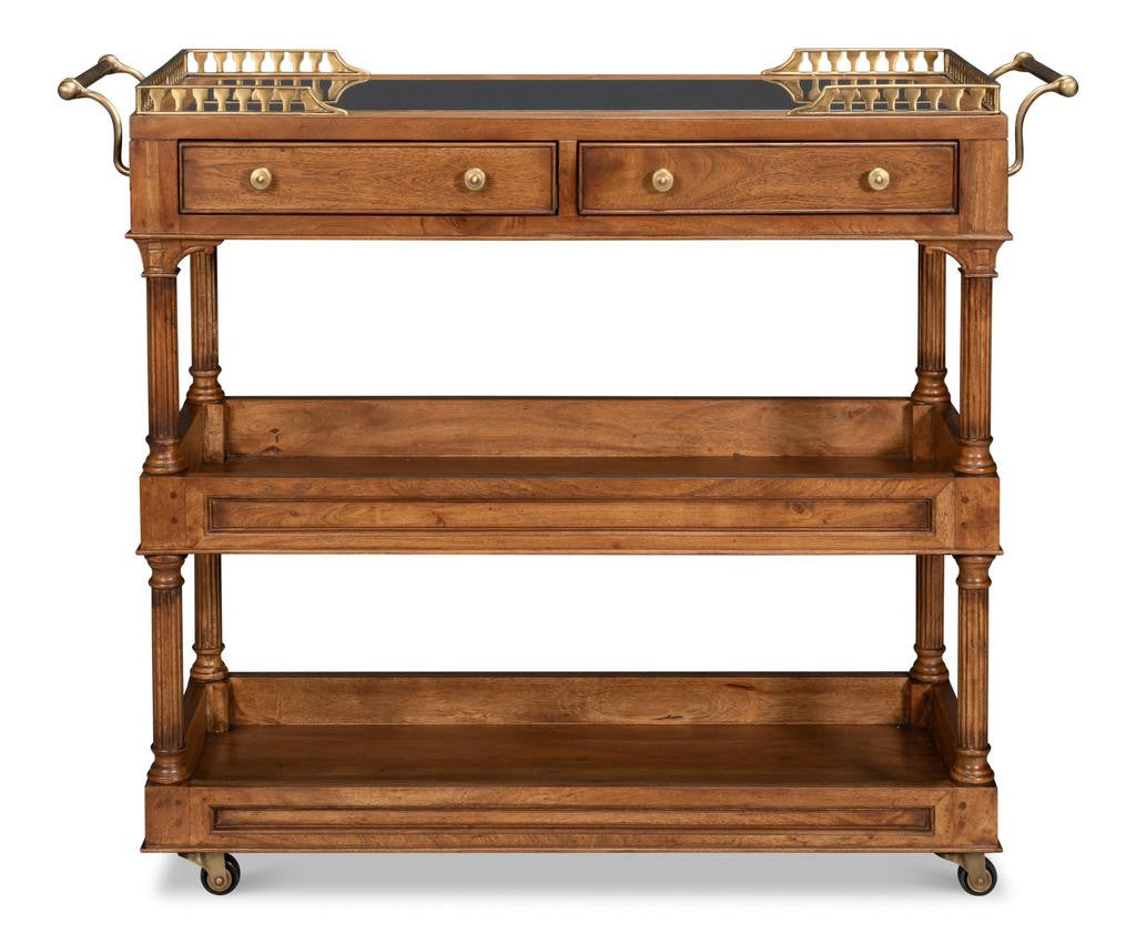 Capital Brown Serving Cart