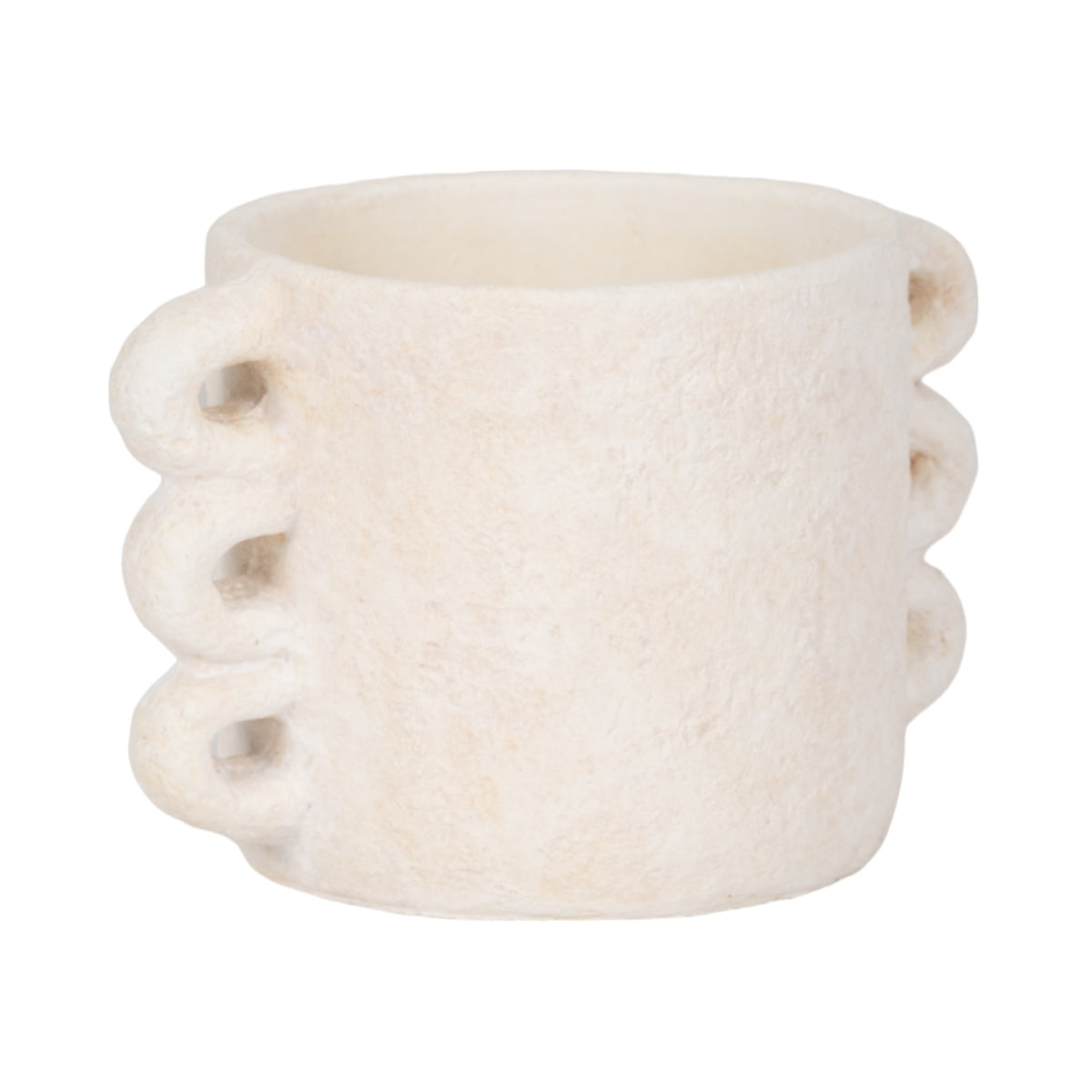 Arlowhaven White Small Planter