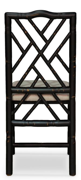 Brighton Black Bamboo Side Chair (Set of 2)