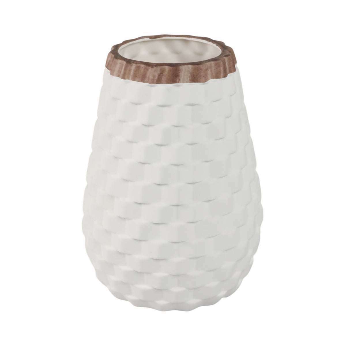 Gortonrun White Vase