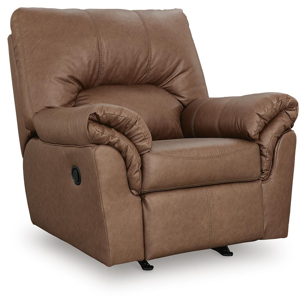 WillowBend Caramel Sofa and Recliner