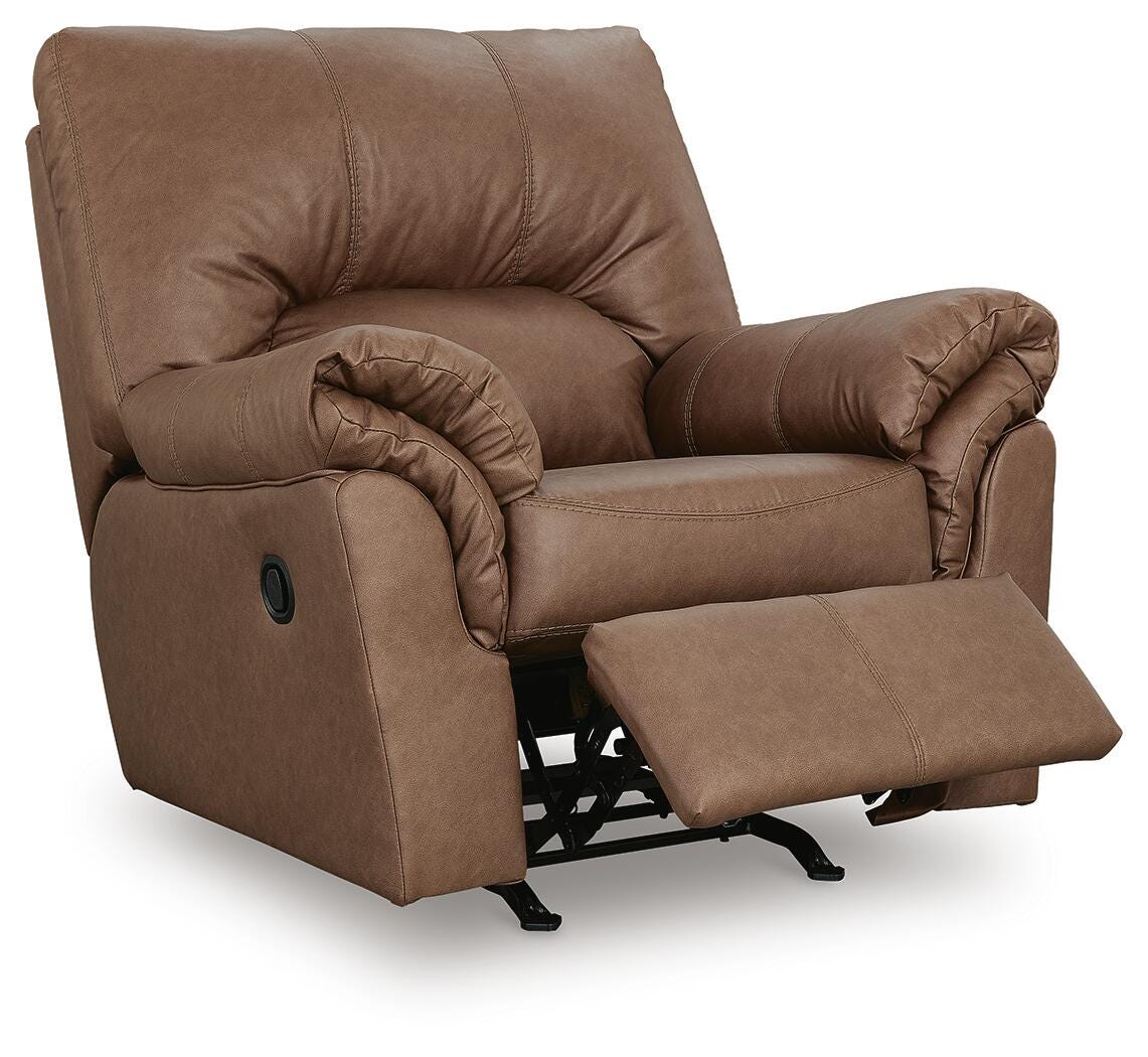 WillowBend Caramel Sofa and Recliner
