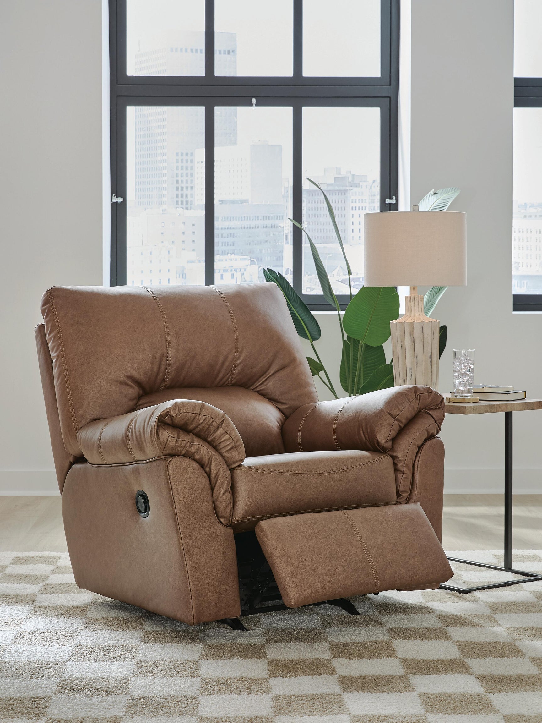 Whitlock Caramel Recliner