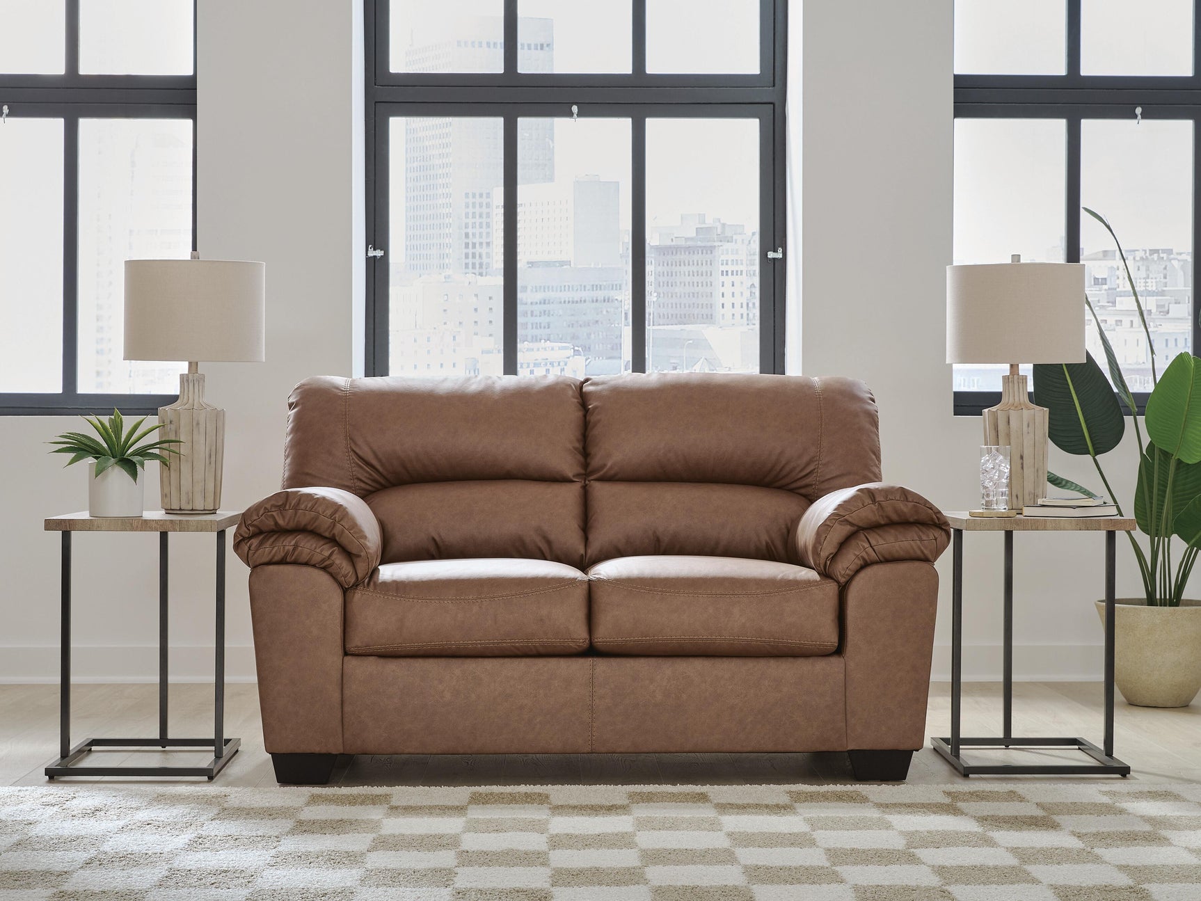 Whitlock Caramel Loveseat
