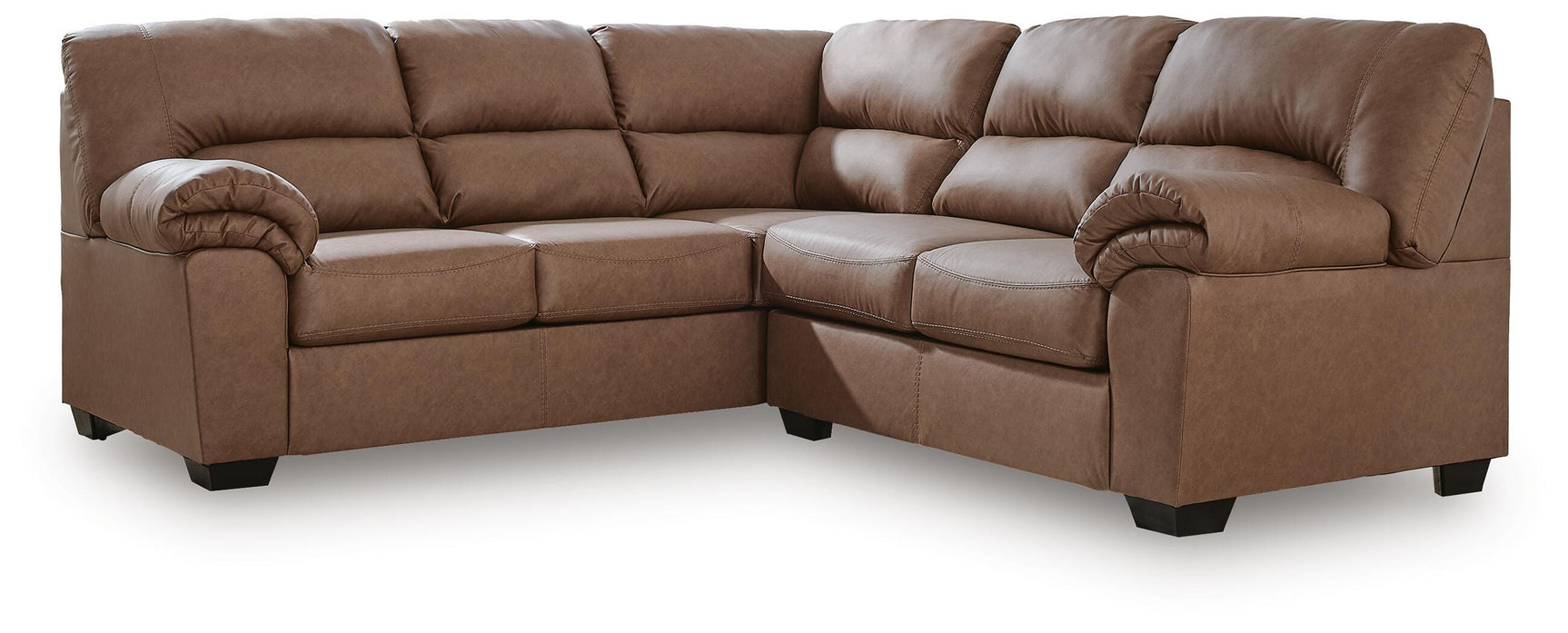 Whitlock Caramel 2-Piece Sectional with Left-Arm Facing Sofa (Online Special Price)