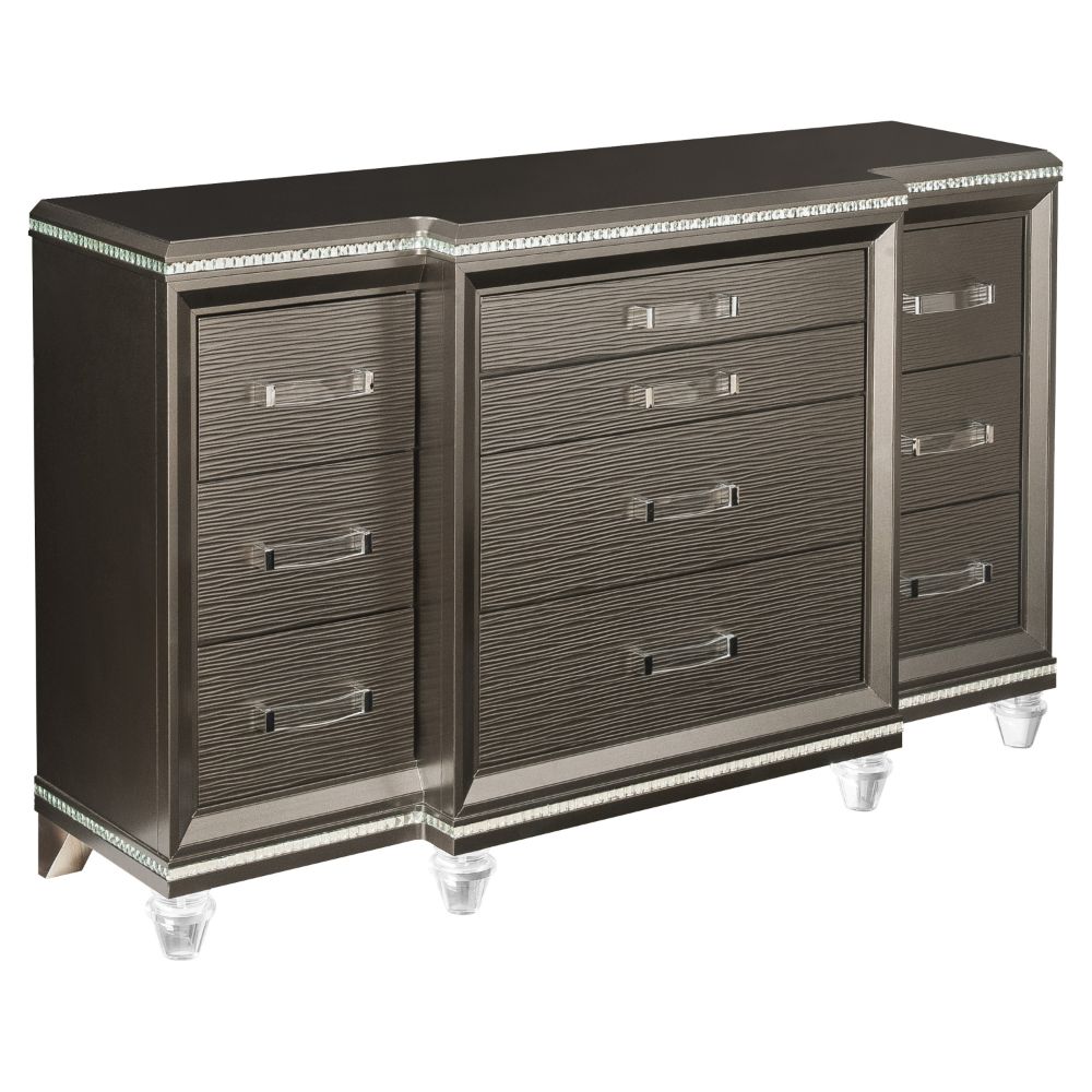 Sadie Dark Champagne Dresser