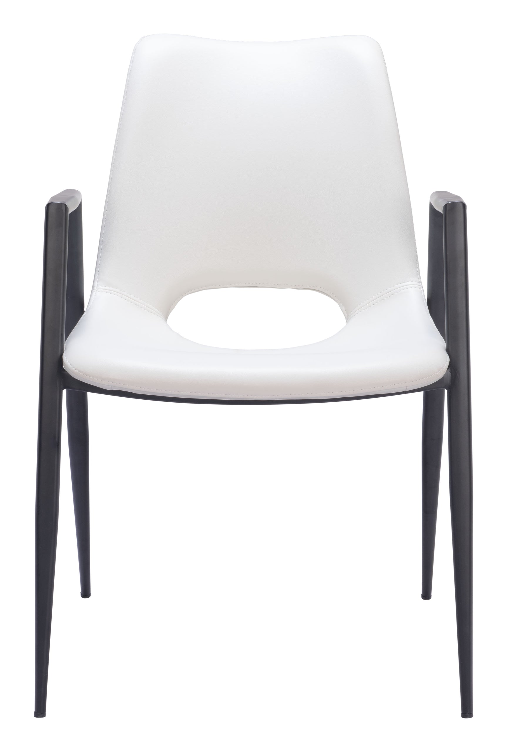 Desi White Dining Chair (Set of 2)