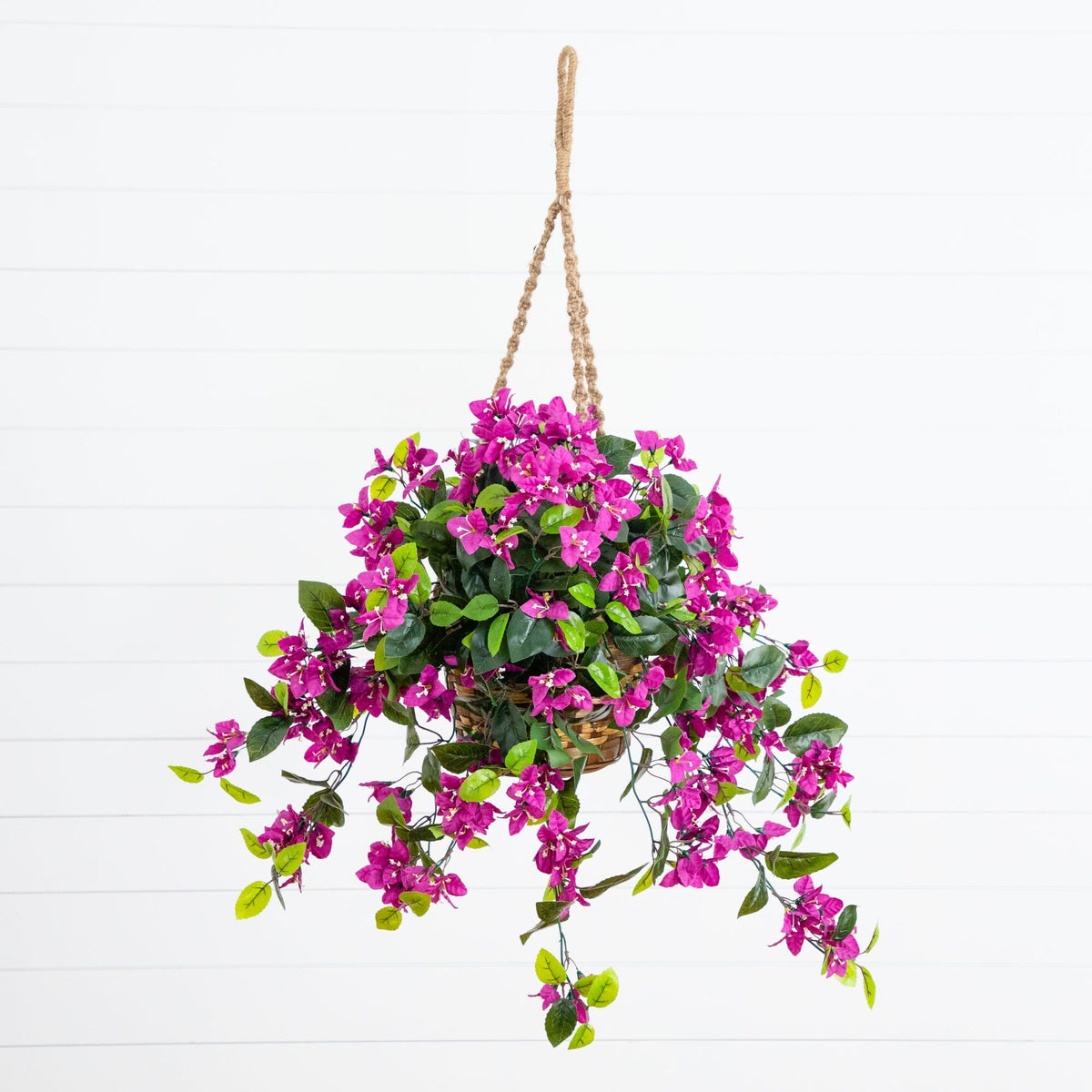 28” Bougainvillea Hanging Basket UV (Indoor/Outdoor)