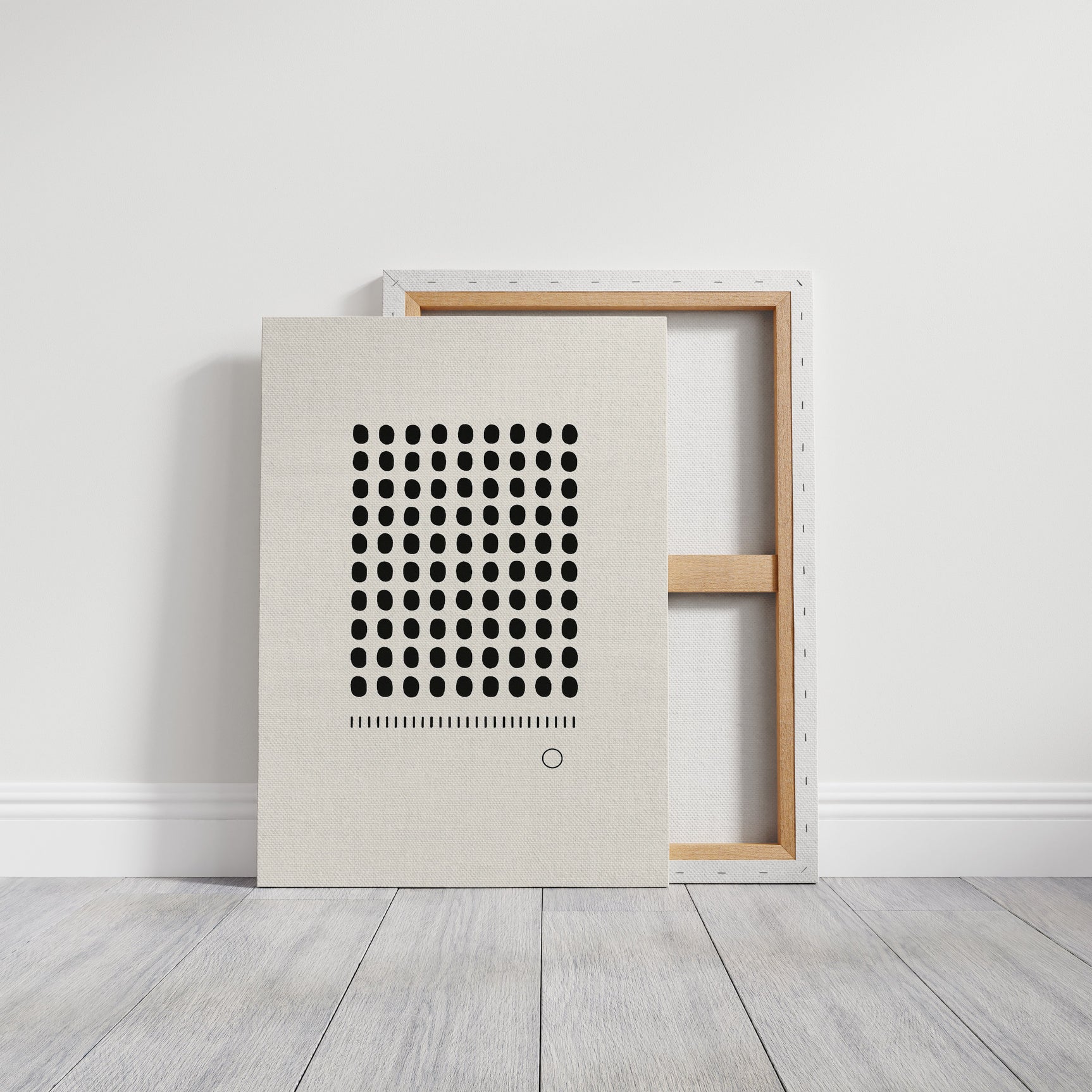 The Ninety-Nine and the One Minimalist Print