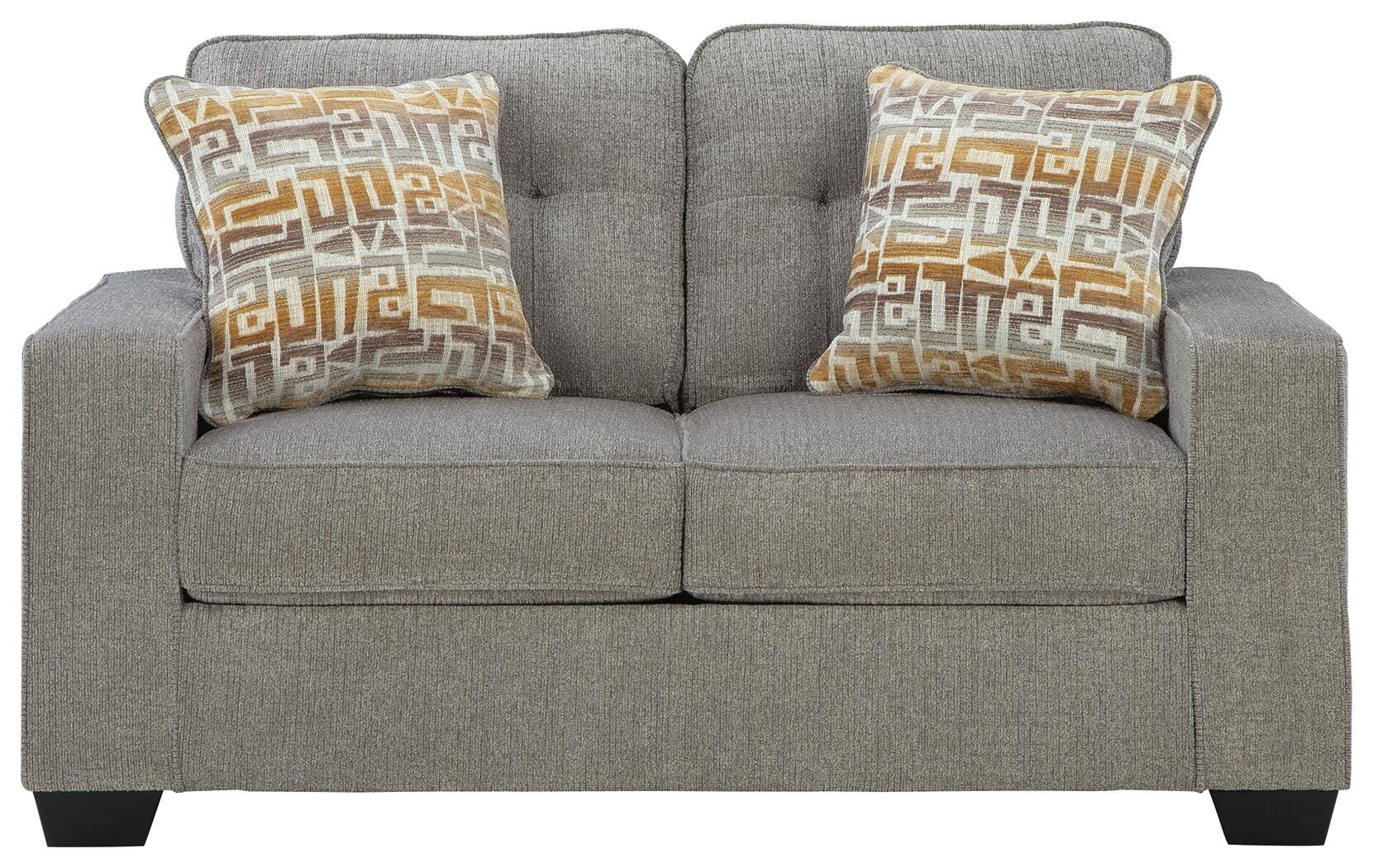 Larimer Iron Queen Sofa Sleeper and Loveseat (Online Special Price)