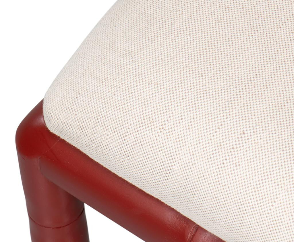 Brighton Bamboo Red Side Chair (Set of 2)