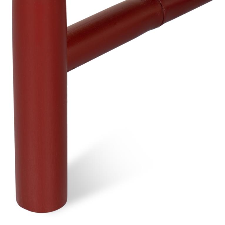 Brighton Bamboo Red Side Chair (Set of 2)