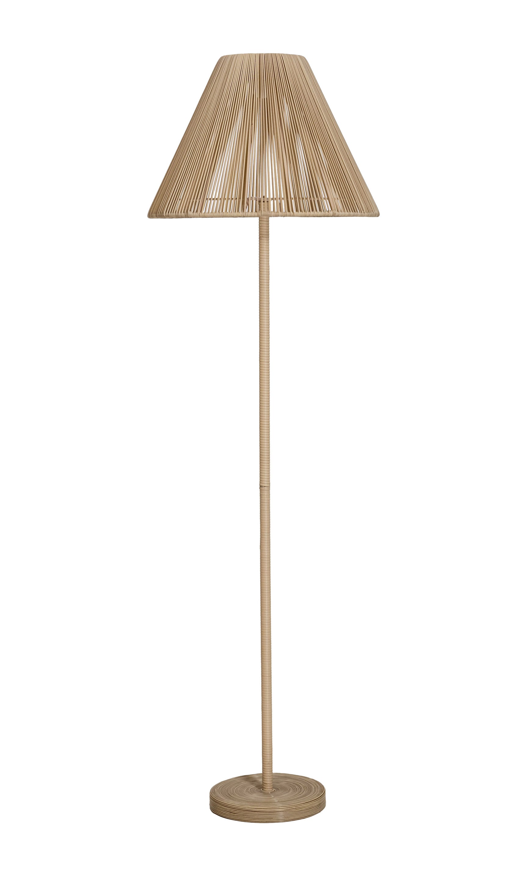 Lumika Beige Solar Floor Lamp