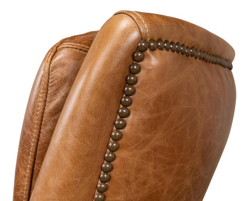 Baker Brown Arm Chair