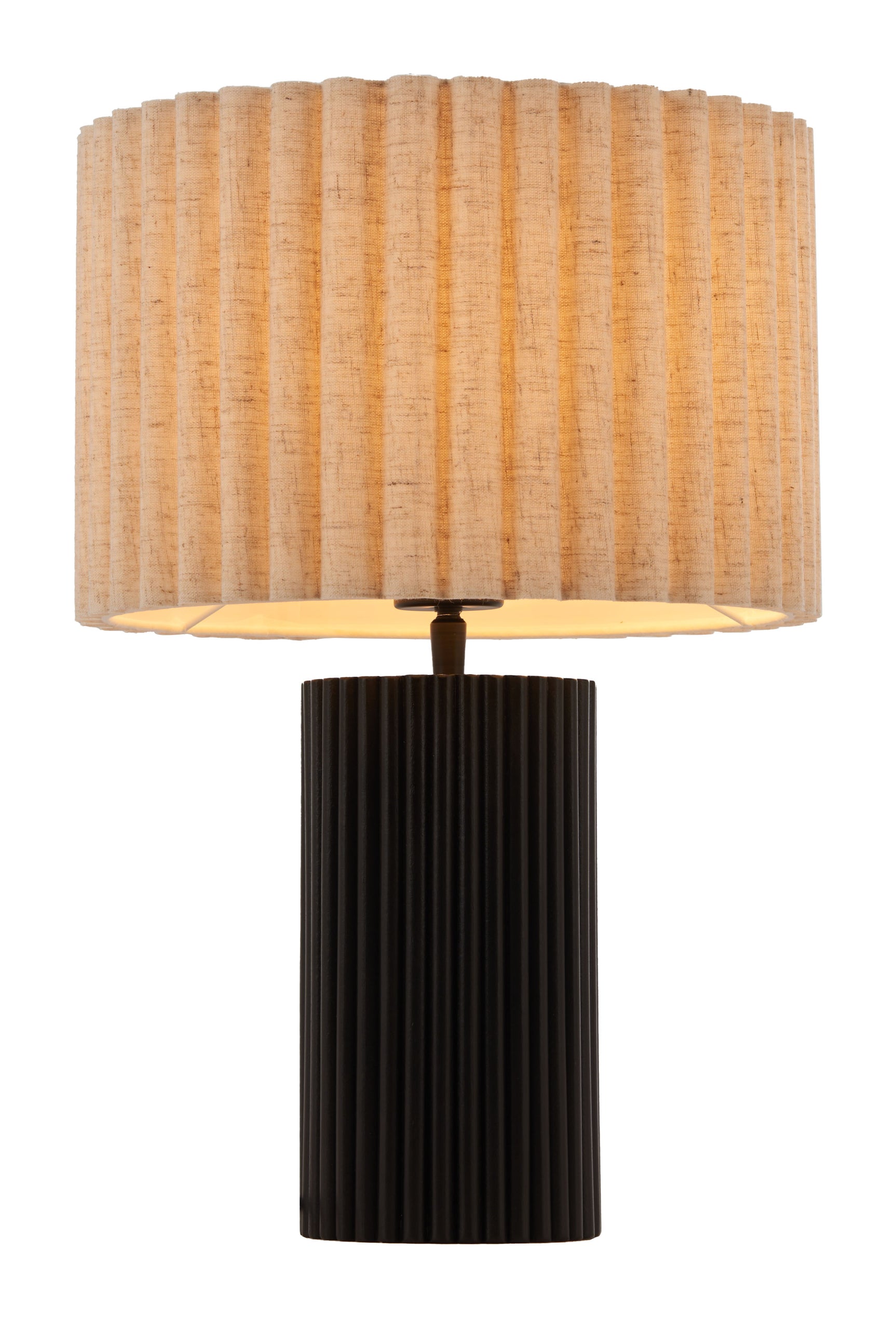 Aurora Beige & Black Table Lamp