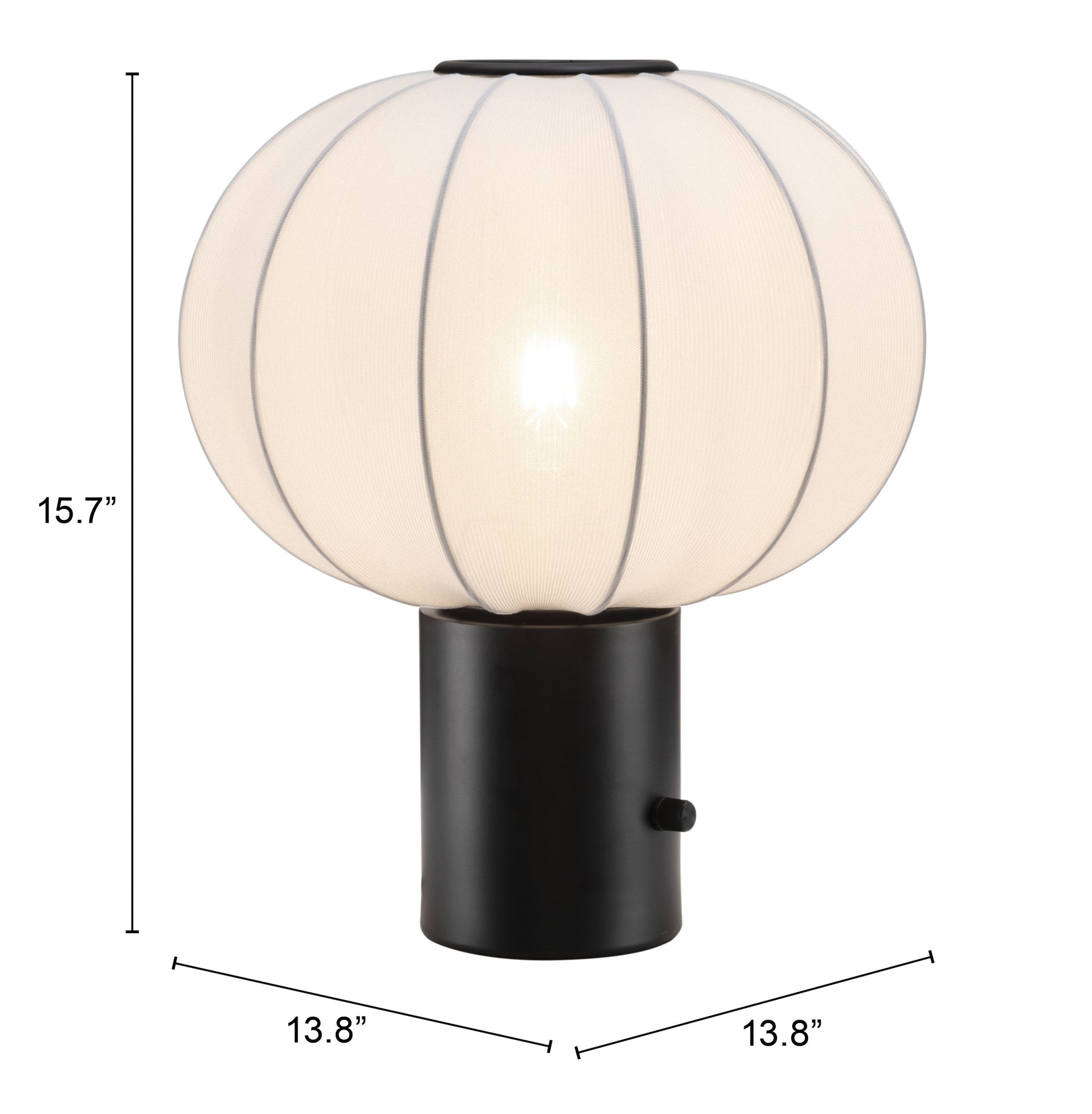 Wisteria White Table Lamp