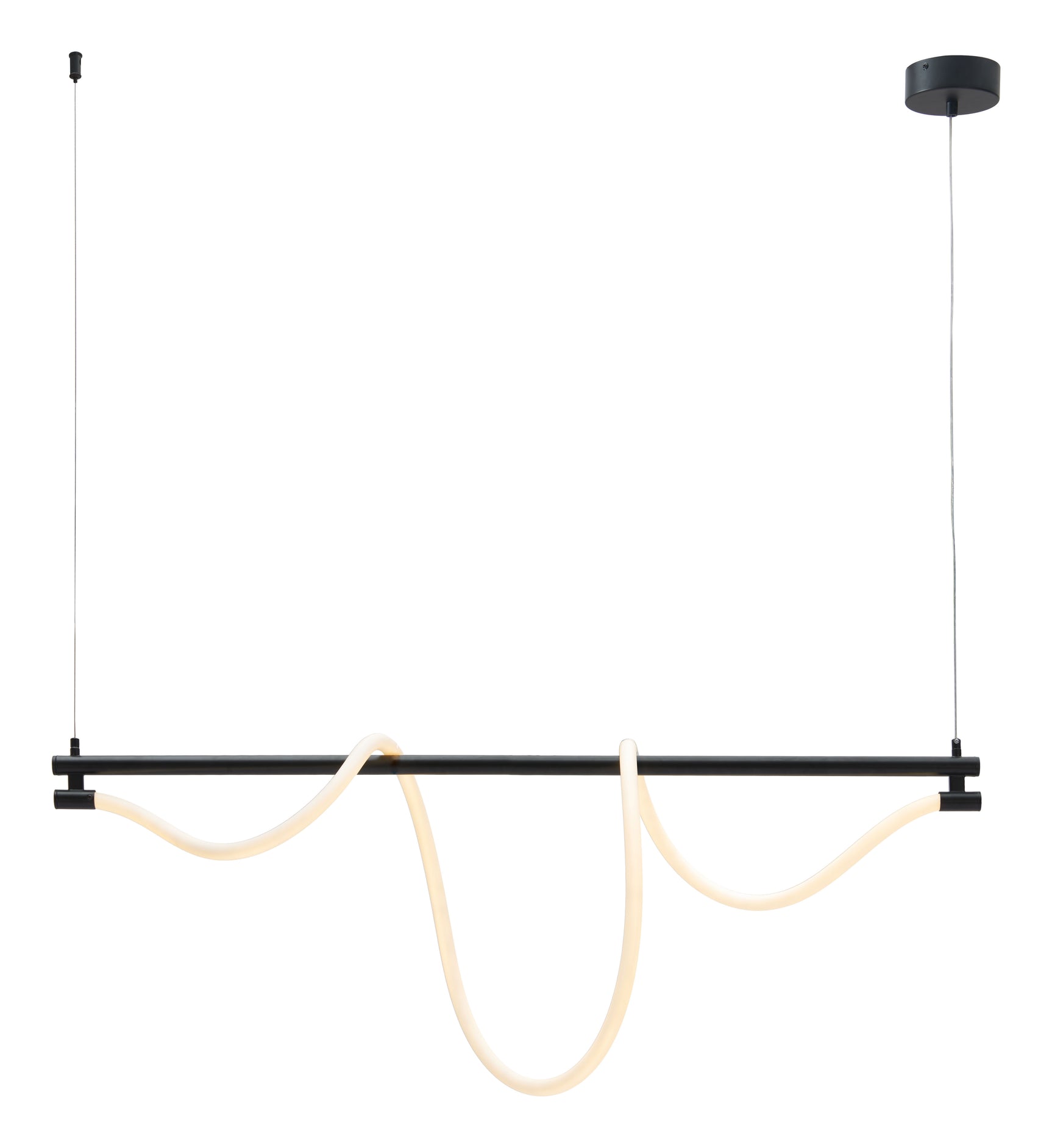 Adder Black Ceiling Lamp