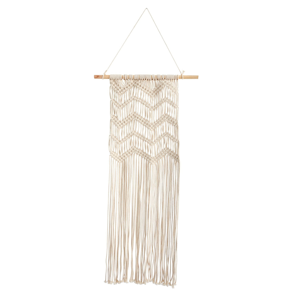 3’ x 1.5’ Boho Woven Macrame Wall Hanging Decor
