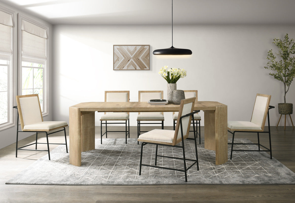 Magnus Oak 66" Rectangular Dining Set
