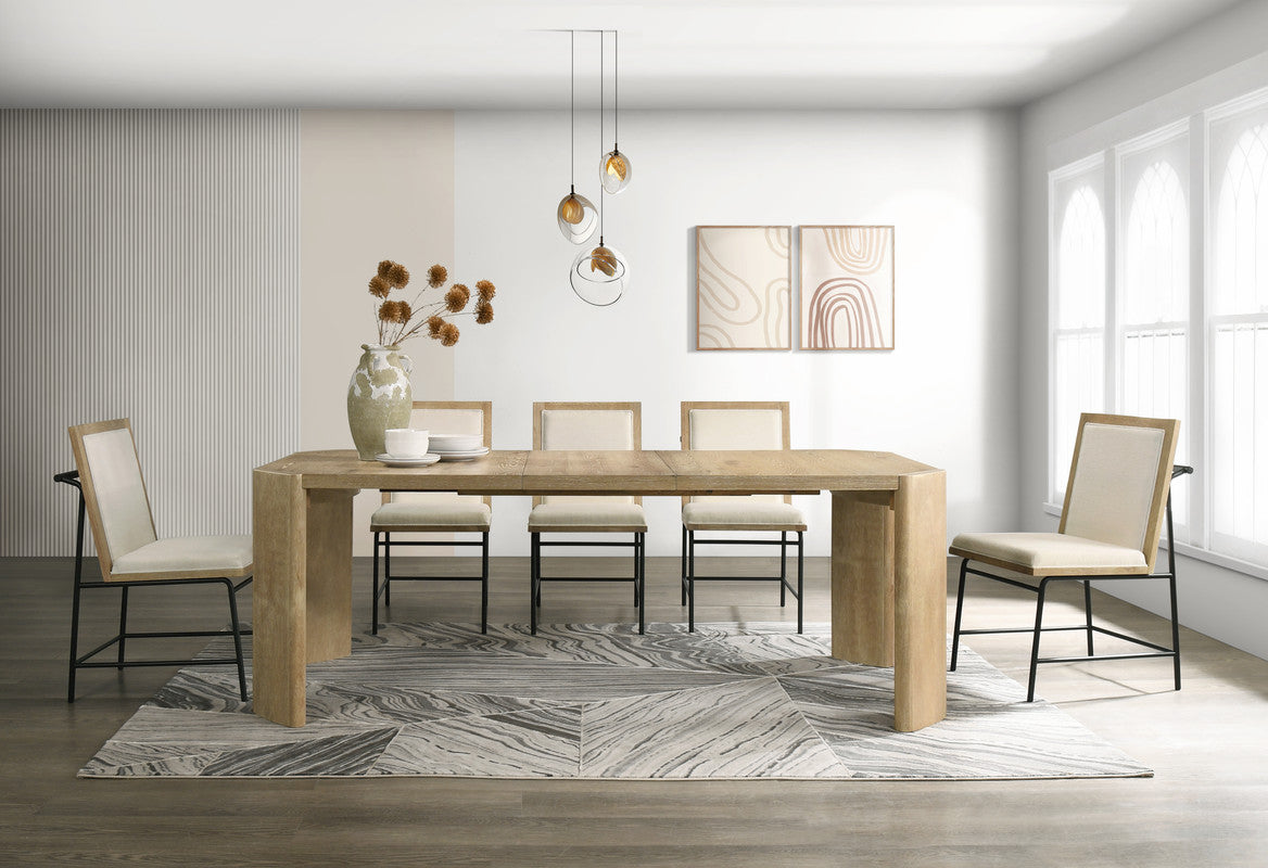 Magnus Oak 66" Rectangular Dining Set