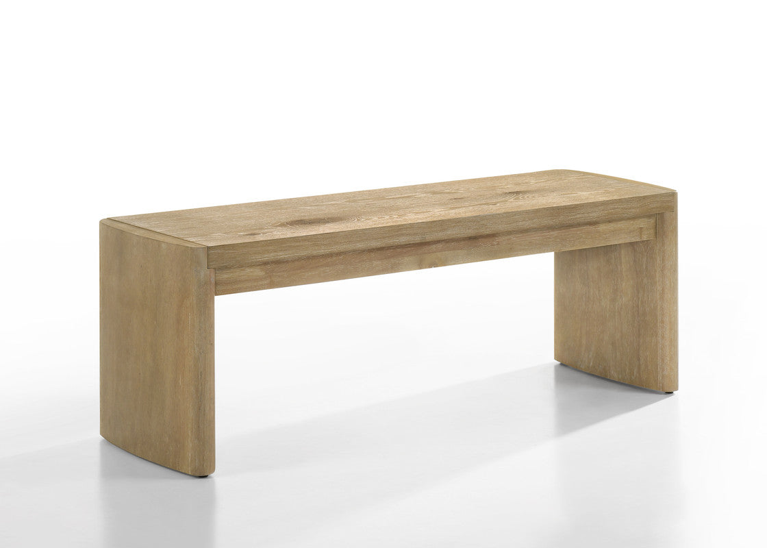 Magnus Oak 84" 6-Piece Rectangular Dining Set with Bench