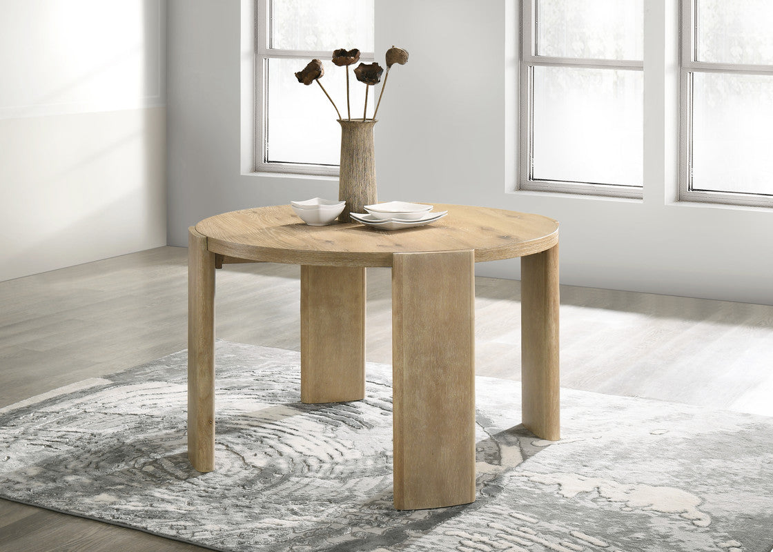 Magnus Oak 47" Round Dining Table